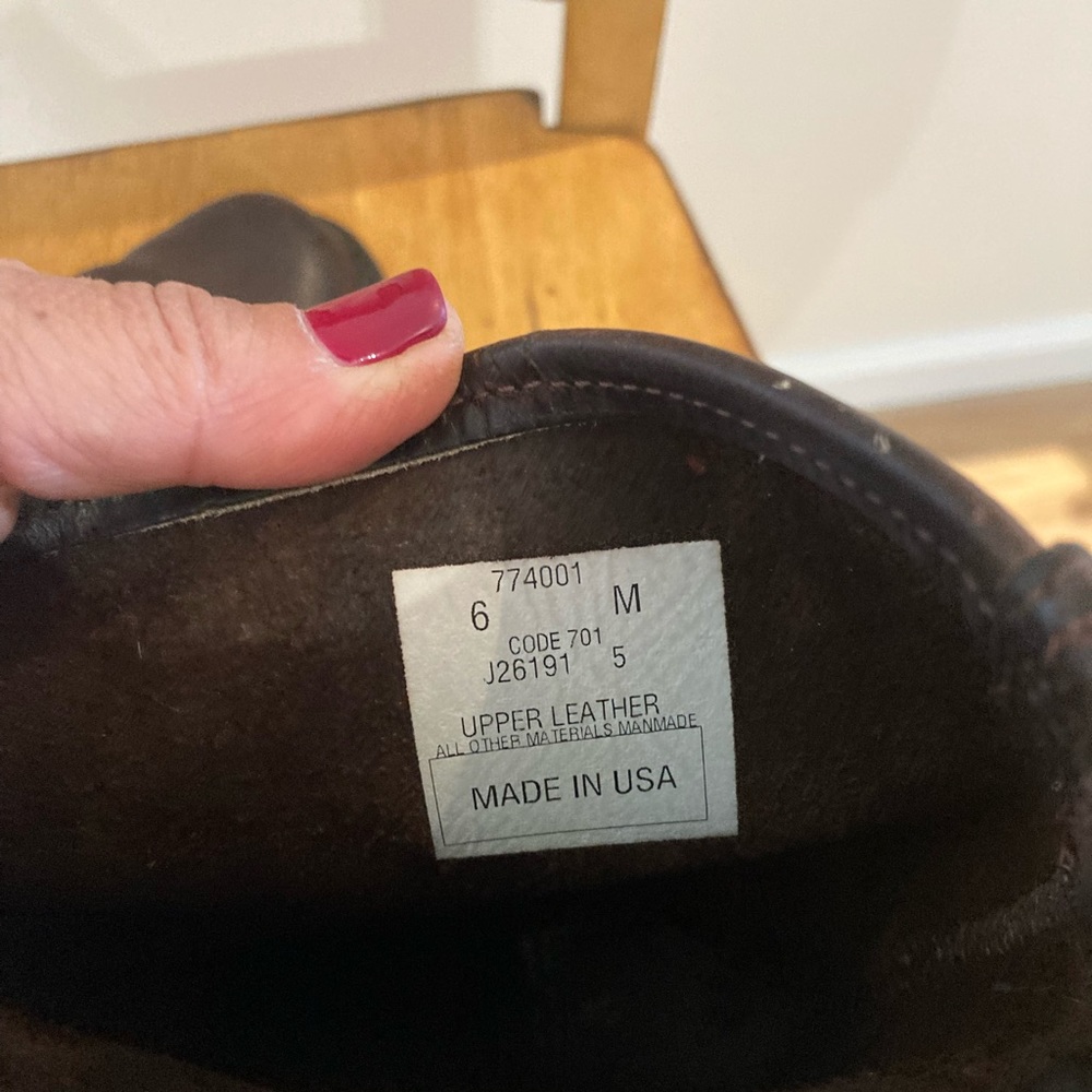 Frye Engineer Boots-Brown- size 6